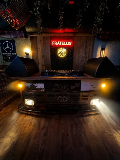 Fratelli’s vintage Tata bus DJ booth